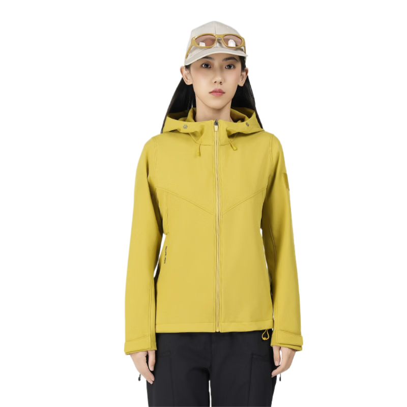 SCALER Outdoor Softshell Jacket Unisex Windproof Warm Liner Mountaineering Hiking Coat F2916D31