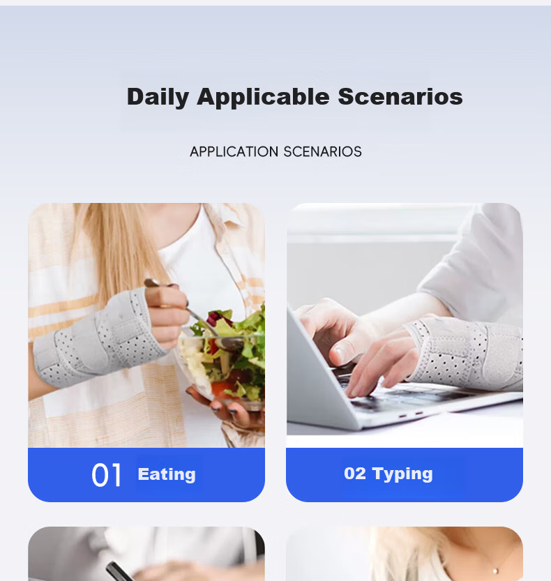 LI-NING Tendon Sheath Wrist Support Brace for Men and Women, Wrist Sprain and Strain Pain Joint Protector, Stabilizer Rehabilitation Gray 21