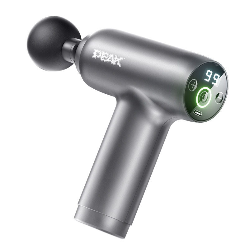 PEAK Fascia Gun Massager Shoulder Neck Waist Back Massager Professional Mini Portable Fitness Muscle Relaxation Gift for Parents Mother's Day Spring Festival Valentine's Day Qixi Festival for Men and