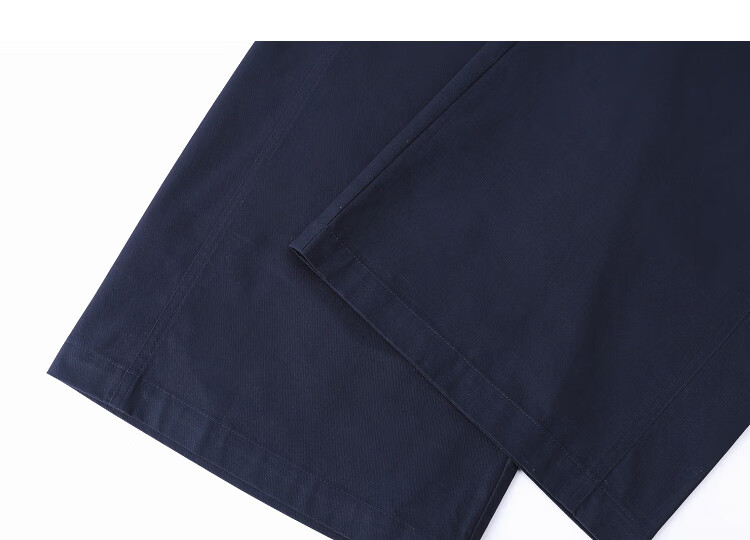 Demana [Brushed 100% Cotton] Spring Intellectual Semi-Elastic Waist Loose Fit Cropped Pants Petite Women's Casual Trousers 7