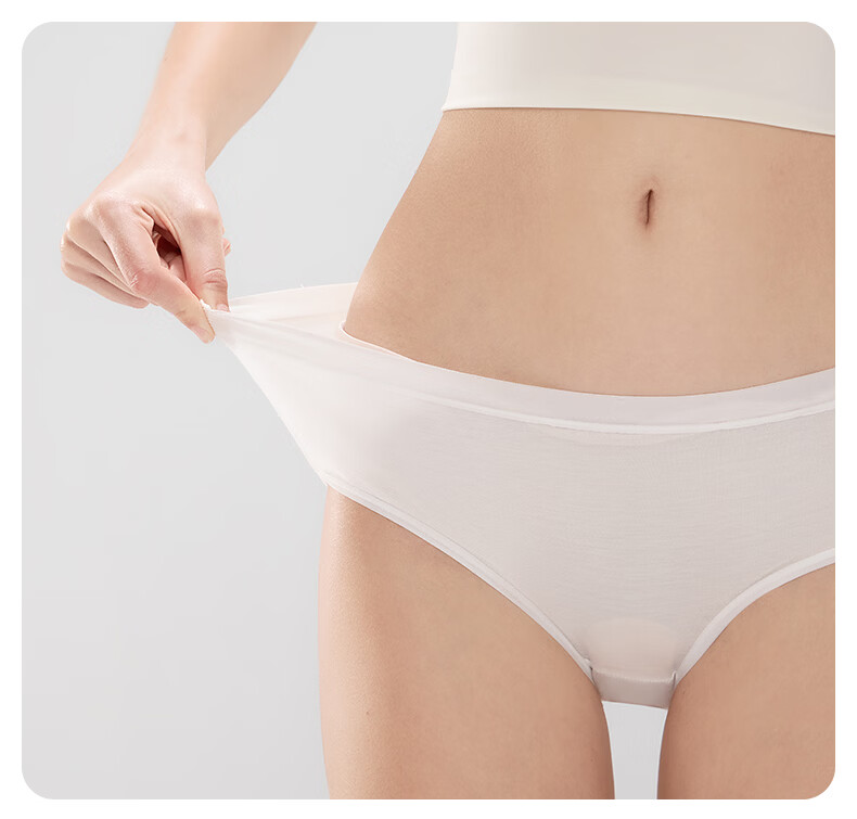 October Crystal Women's Disposable Underwear 7A Antibacterial Daily Throwaway Week Pants Travel Wash-Free Underwear for Women 13