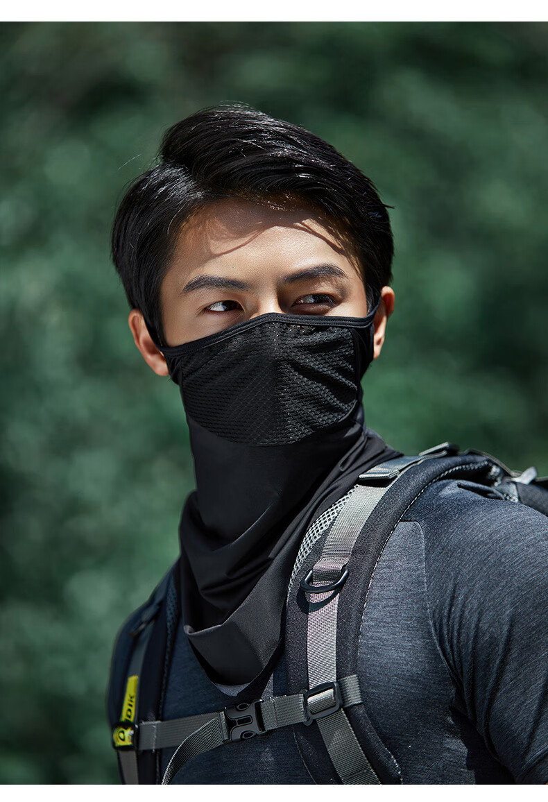 ZIY Fishing Sun Protection Face Mask for Men Summer UV Protection Lightweight Breathable Face Cover Neck Guard Integrated 13