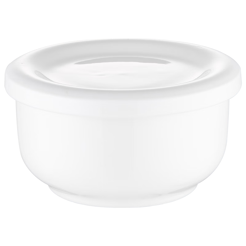 Onlycook Ceramic Steaming Bowl with Lid for Water Steam Cooking, 4-Inch Steamer Bowl for Rice, Eggs, Soup, and Custard