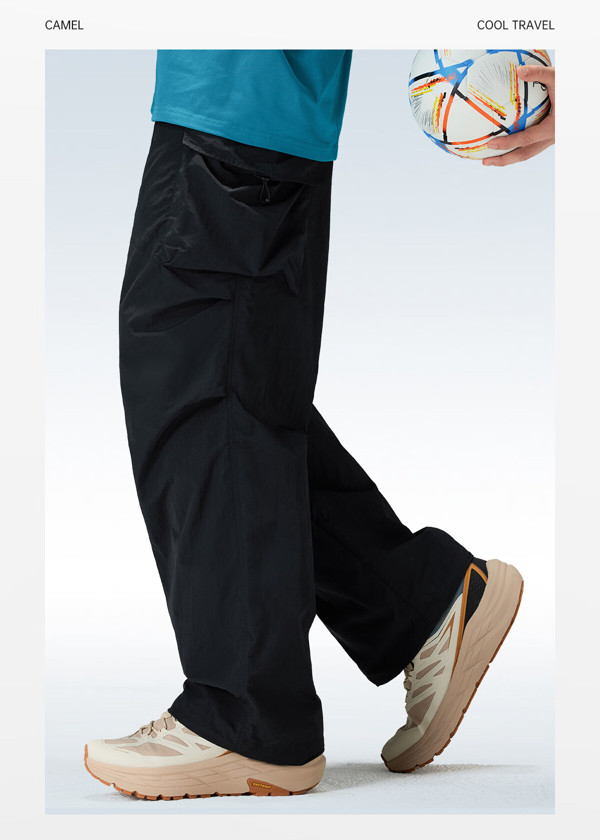 CAMEL Outdoor Quick-Dry Tactical Pants for Men 26 Spring Summer Cool Breathable Moisture-Wicking Sun-Protective Hiking Mountaineering Work Pants 9