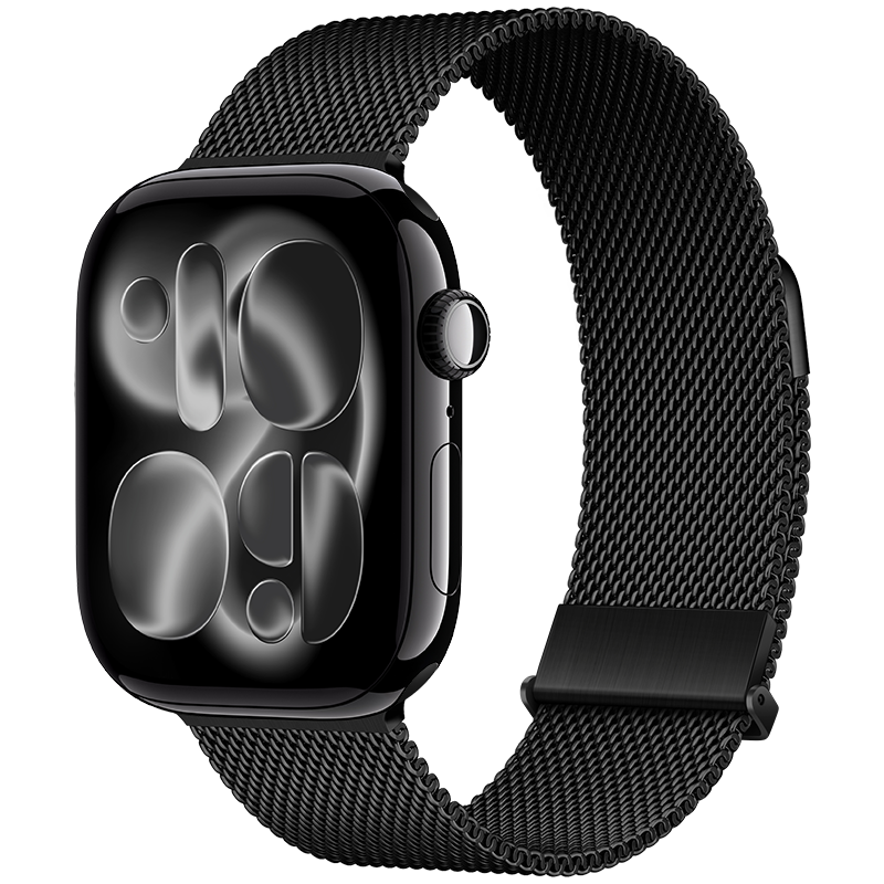 BHO [Upgraded Dual Magnetic Milanese] Apple Watch Band Compatible with Apple Watch S12, IWatch S11/S10/9/8/Ultra4/SE3 Bands