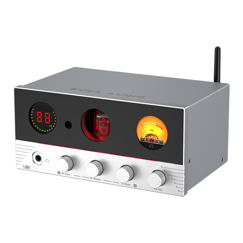SUCA AUDIO Voice Actor Creation X10 High Power Amplifier Power Amplifier with Bluetooth USB Digital Decoder Preamplifier Headphone Amplifier HiFi Audiophile Tube Amplifier Home HiFi Amplifier
