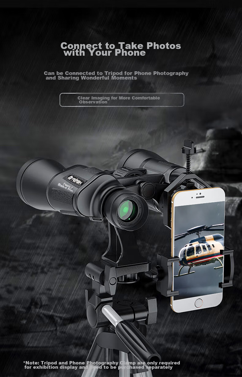 FEIRSH Binoculars, High Magnification, High Definition, Portable, for Adults And Children, Concert Viewing, Non-Night Vision, Bird Watching Telescope, 10x50 T18 11