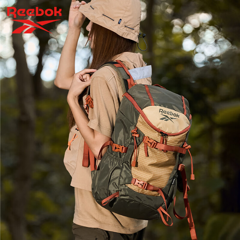 Reebok Lightweight Hiking Backpack for Men And Women, 2026 New Water-Resistant Travel Sports Outdoor Mountaineering Bag Commuter Backpack for Me