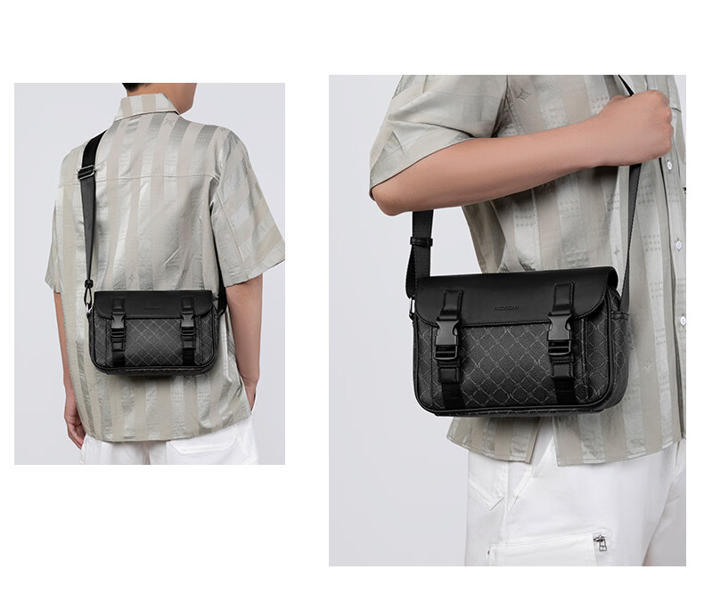 MEXICAN Men's Printed Casual Commuter Crossbody Shoulder Bag Phone Bag Birthday Gift High-end Light Luxury 11