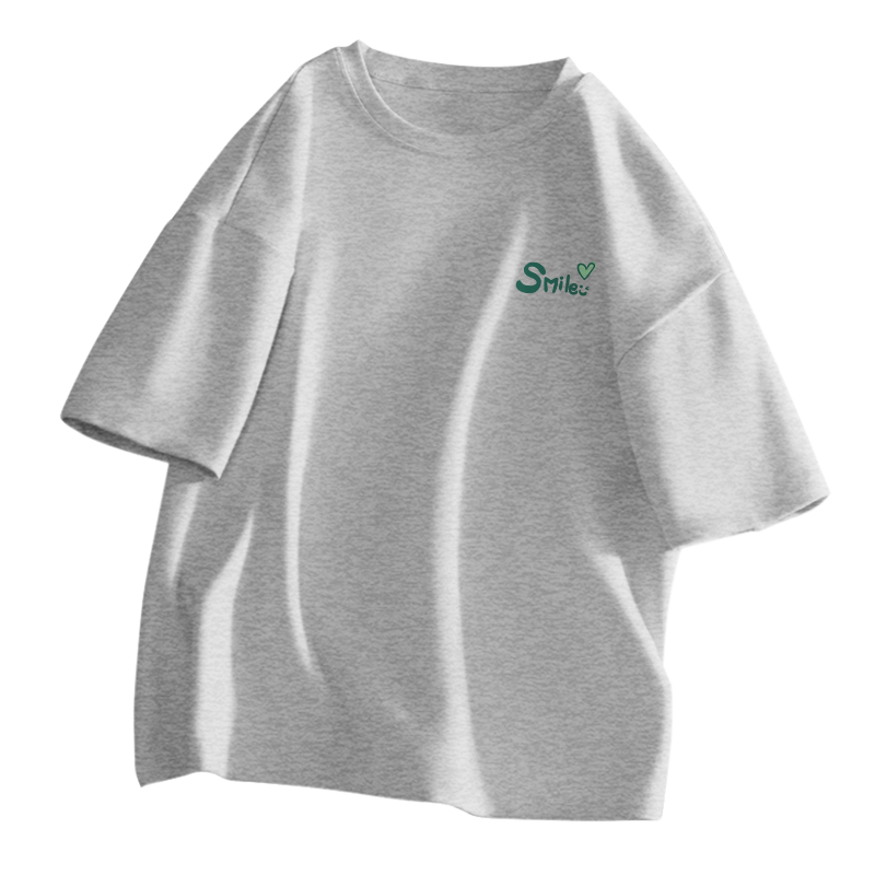 Urban Beauty Mint Green Short Sleeve T-Shirt Women 2026 New Summer Plus Size Cotton Loose Slim Half Sleeve Top