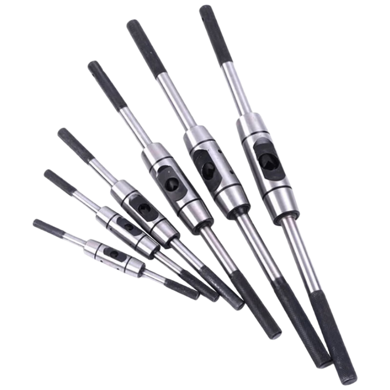 Haistick All-Steel Round Tap Wrench Hardened Tap Wrench 225mm (4-10mm) [Jingcang Delivery]
