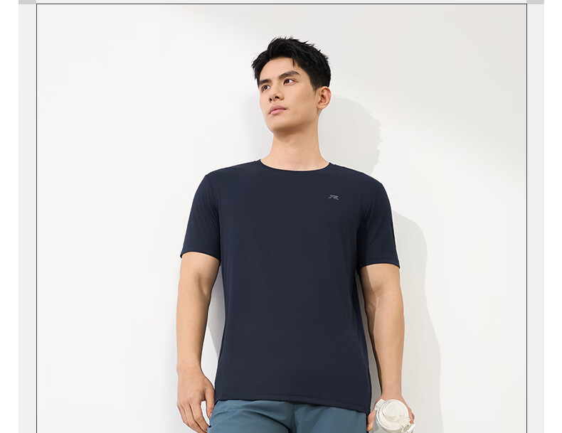 361° Men's T-Shirt Spring Summer New Quick-Dry Fitness Sports Running Casual Crew Neck Short Sleeve Top 652624118D-1 11