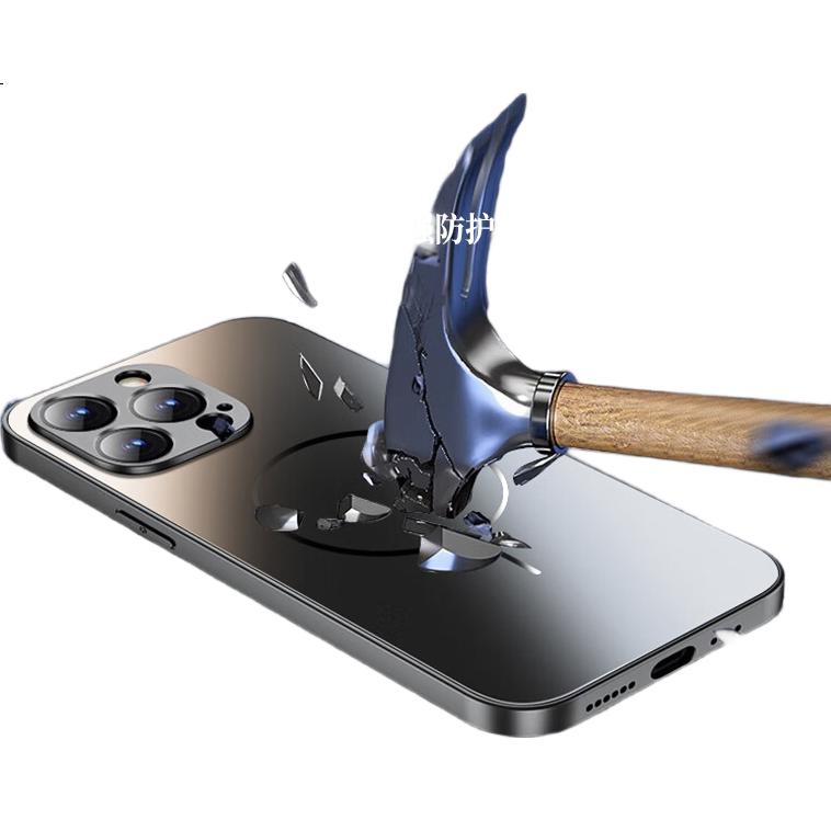 Чехол Dreamworthy для Apple iPhone 14 Pro, MagSafe, защита от падений, ультратонкий, матовый, приятный на ощупь, унисекс, графитовый черный