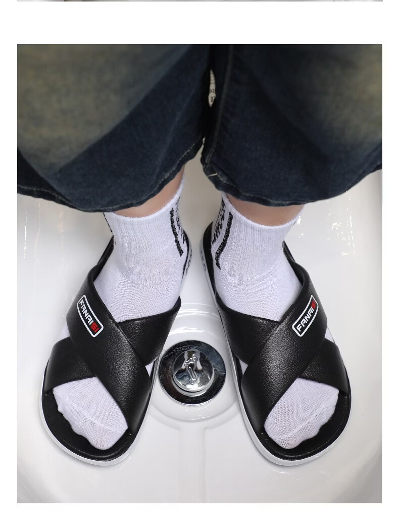 YUZHAOLIN Men's Fashion Sports Beach Slippers Comfortable Soft Sole Sandals 17