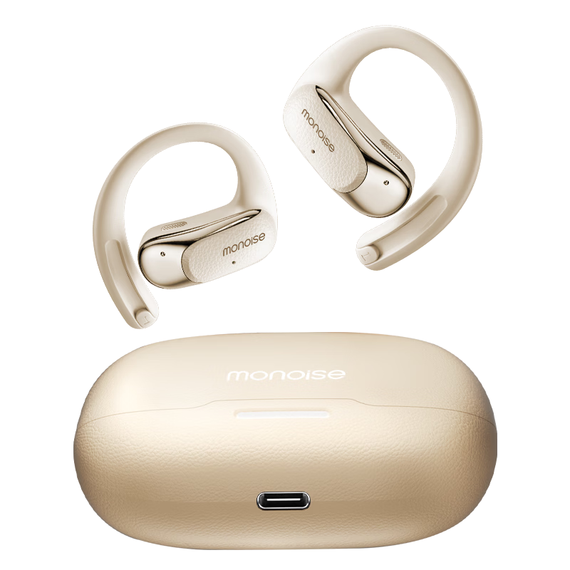 MONOISE G2 Bluetooth Earbuds Ear-Hook Style AI Translation Real-Time Simultaneous Interpretation Wireless Recording Noise-Cancelling Long Battery Life Sports Music