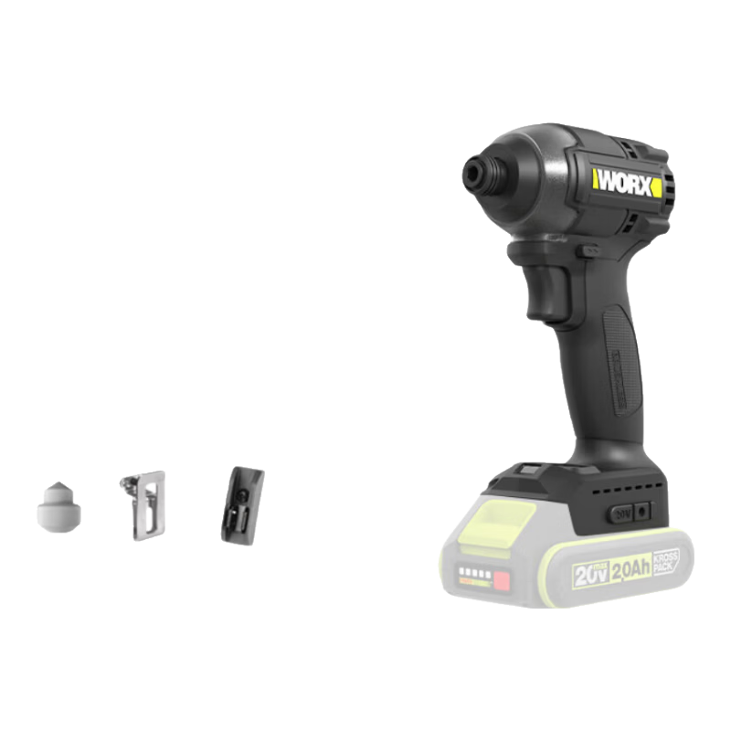 WORX 20V 190N Brushless Mini Smart Impact Screwdriver WE280D.9 (Bare Tool) Cordless Drill Electric Screwdriver