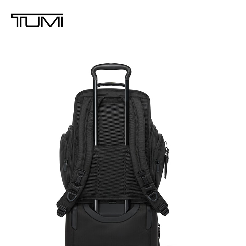 TUMI Alpha4 Men's Business Backpack Briefcase Laptop Bag Classic Upgraded Ballistic Nylon Gift