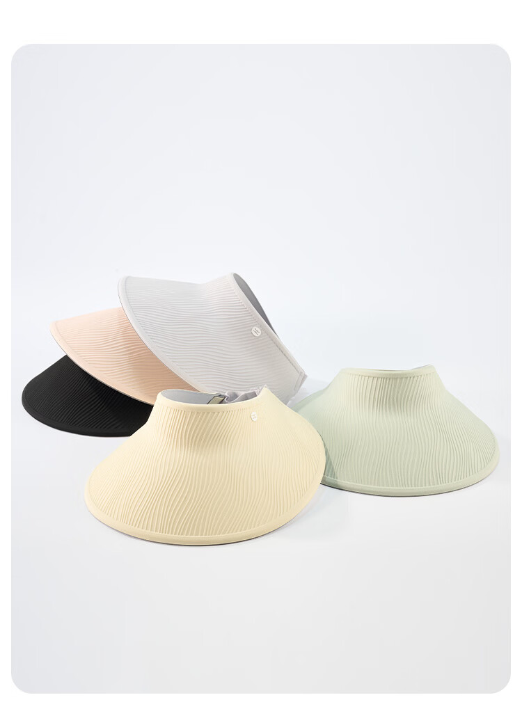 Zhenxiang Women's Spring Summer Solid Color Versatile Fashion Seamless Topless Sun Protection Sports Cap UV Protection K751 11