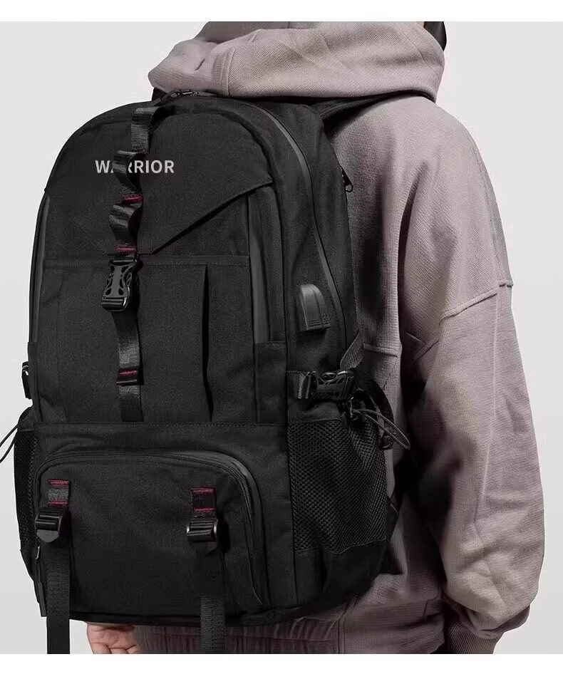 Warrior Outdoor Hiking Backpack Men's Large Capacity Sports Bag Extra Large Mountaineering Travel Bag Cycling Climbing Tourism Bag 24