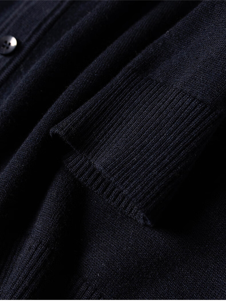 William Fox & Sons Wool Blend Fine Combed Knitted Yarn Classic Retro LOGO Little Fox Head Knitted Cardiga 19