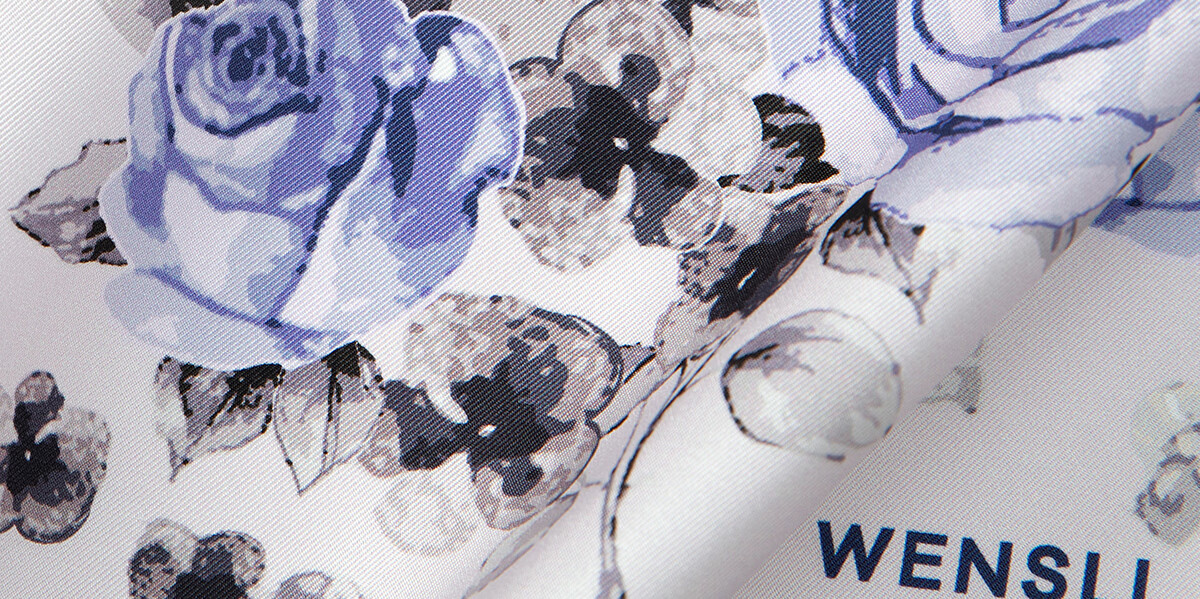 Wanshili 26 Spring Summer New 100% Mulberry Silk Scarf Square Silk Shawl Birthday Gift Box Floral Collection 17