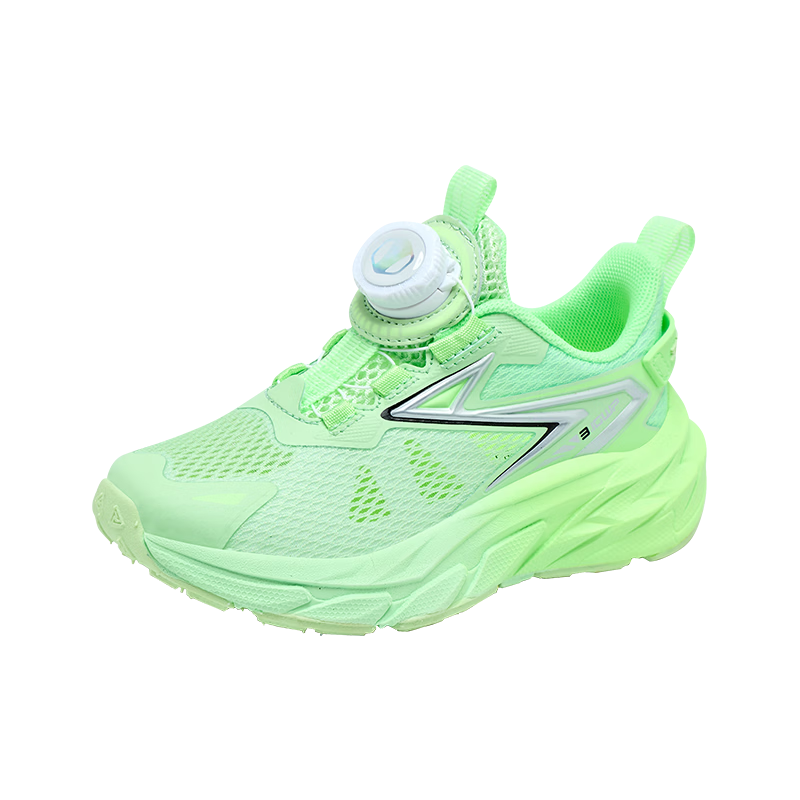 BIG WASP Kids Sports Shoes 2026 New Boys Running Shoes D112621008 Ai Ye Green (Single Mesh) Size 38