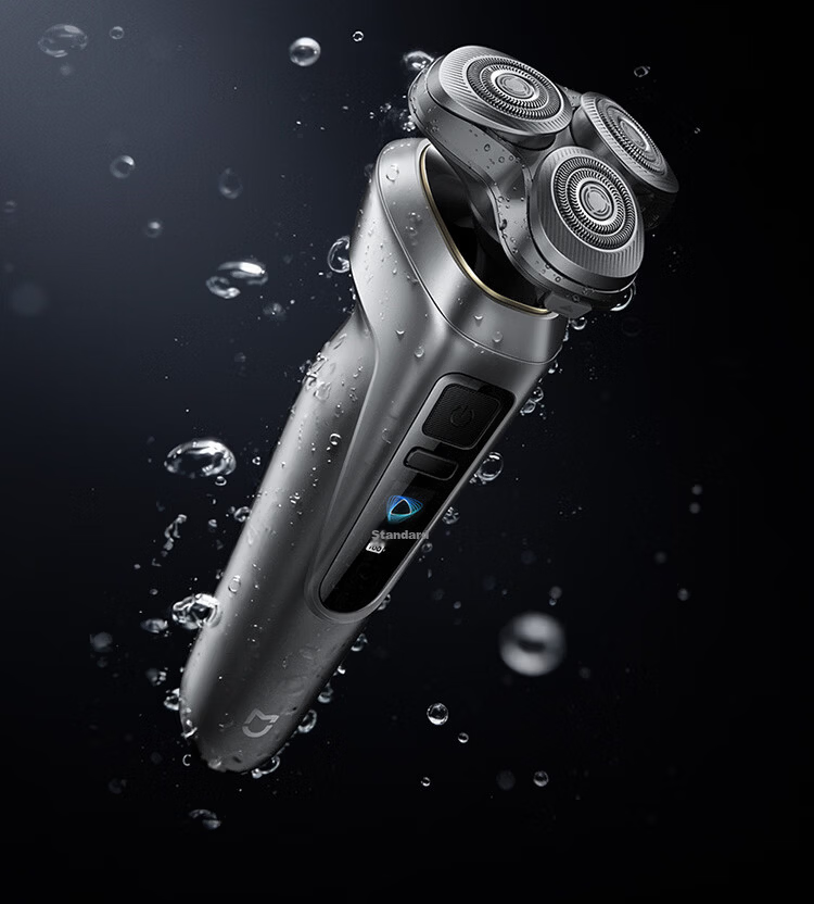 Mijia Electric Shaver Pro Blue Long Battery Life Waterproof Wear-Resistant Blade Smart Speed Sensing Gift for Boyfriend New Year Valentine's Day 21