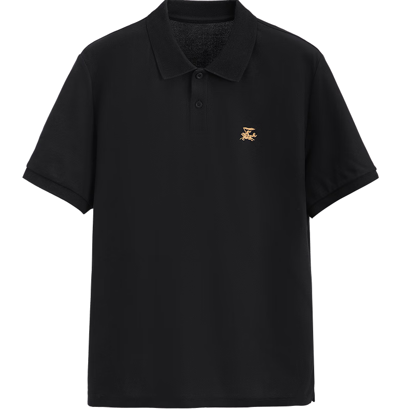 GXG Men's Cool Moisture-Wicking Quick-Dry Multi-Color Polo Shirt Short Sleeve Black 170/M