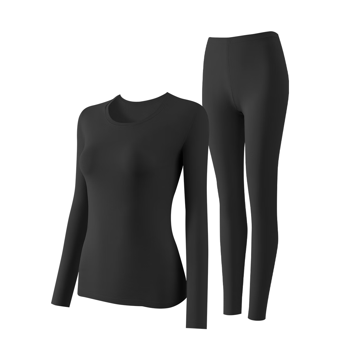 YOUKESHU Men's Autumn Cotton Thermal Underwear Set, Antibacterial Cotton Base Layer Shirt and Pants for Men and Women, Winter Couple's Thermal Clothing