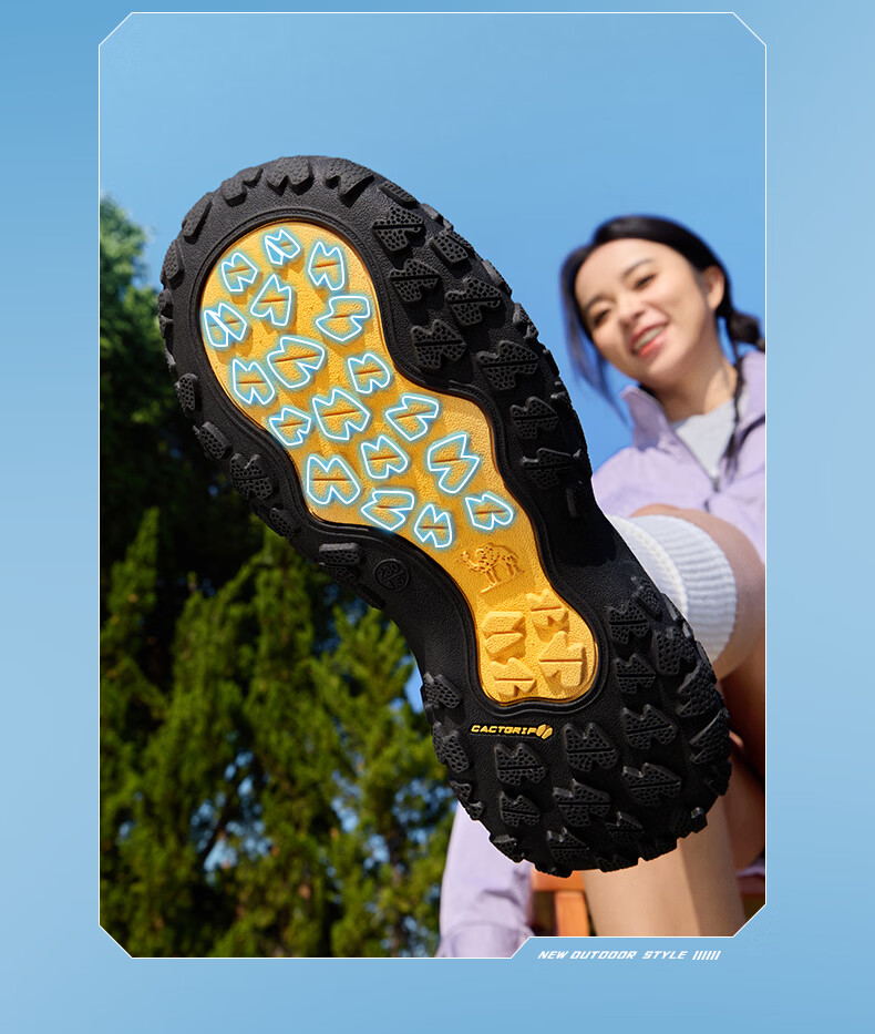 CAMEL Mecha 3rd Generation Cute Ugly Women's Lightweight Outdoor Hiking Casual Shoes L26S202020 Pink Size 38 24