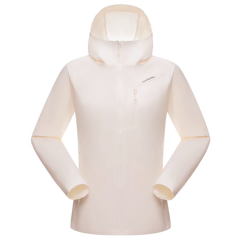 Xiongmao Liu Yifei Same Style [Wanye Soft] Hooded Soft Shell Jacket, Water-Repellent, Windproof, Slim-Fit Coat for Women 1176