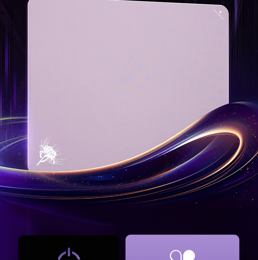 Zhenhuodu FPS Gaming Mouse Pad Solid Color Competitive Edition Black 490x420mm Ultra-Low Edge Locking Rubber Base (L) 4