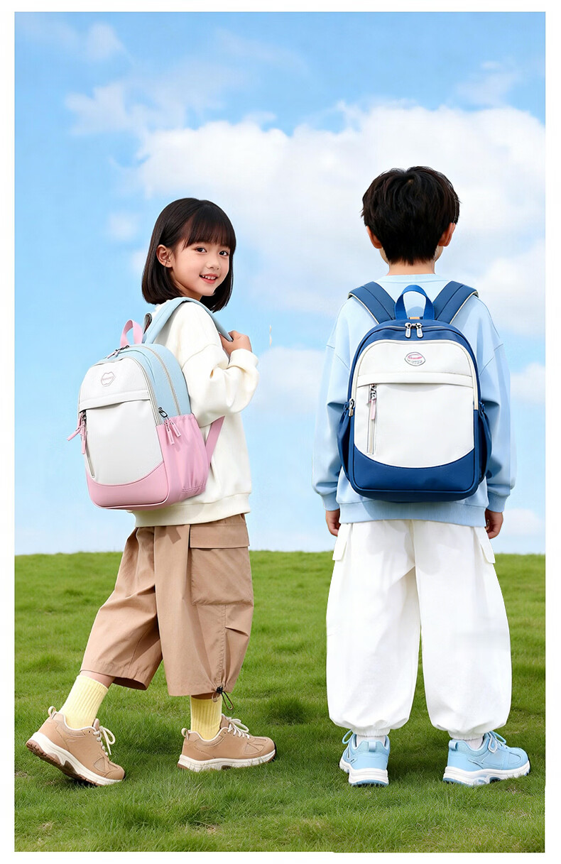 Warrior Children's Backpack Outdoor Travel Small School Bag Lightweight Stylish Primary School Spring and Autumn Study Tour Double Shoulder Bag 5