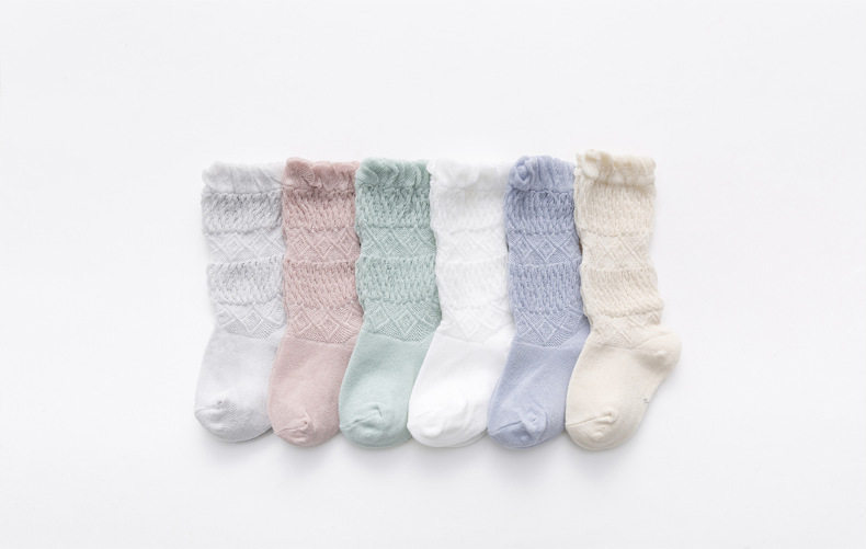 JOYNCLEON Baby Long Socks Summer Thin Over-the-Knee Newborn Anti-Mosquito High Tube Socks Jyf183133 11
