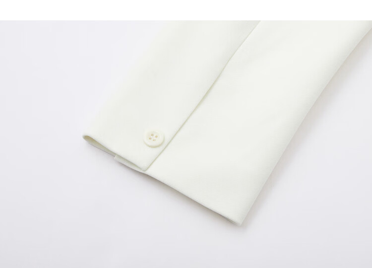 Demana [Smart Elegance] Spring Business Commuter Single-Button Double Piped Pocket Women's Blazer Jacket 16