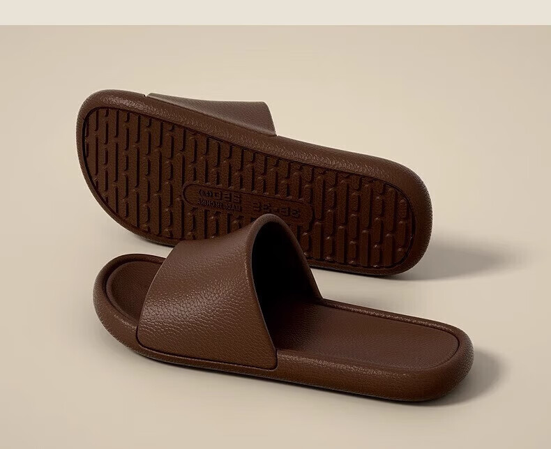 Qiumuxi Men's EVA Textured Slippers Soft Cushioned Non-Slip Indoor Bathroom Casual Durable Women's Sandals 2