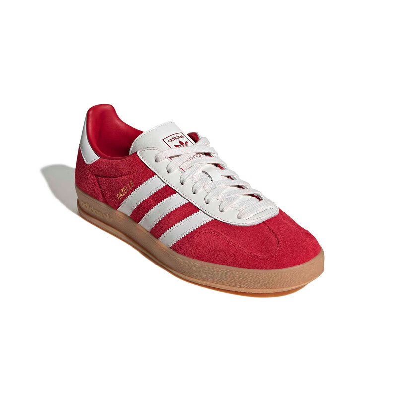 Adidas Originals Unisex GAZELLE INDOOR Casual Shoes IH9652 Red Size 36.5 3
