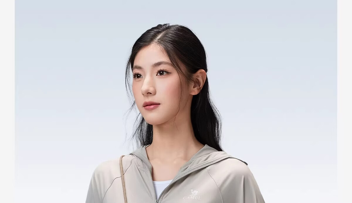 Camel Women's Outdoor Sun Protection Jacket 2026 Spring Summer New Unisex Cooling Breathable Silver Coated Brim Coat Sun Protection Clothing 40