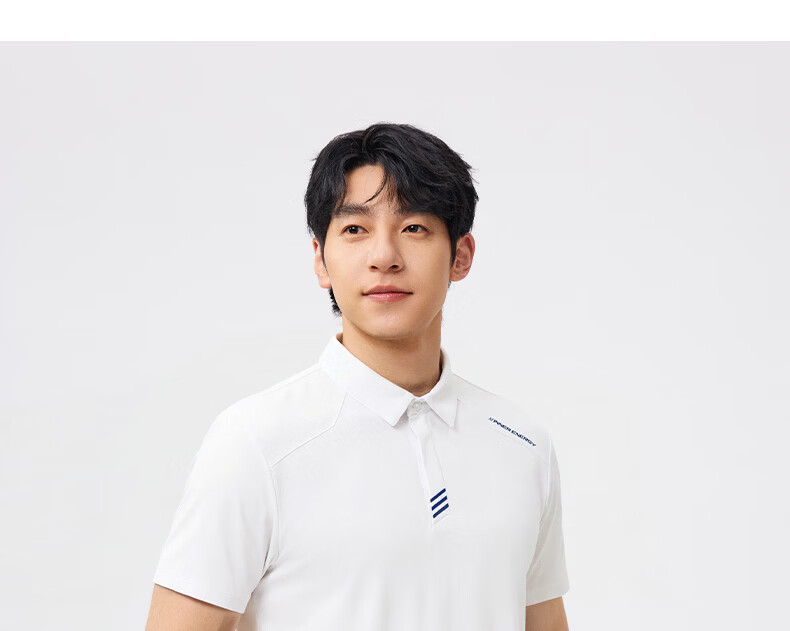 361° Men's Short Sleeve Polo Shirt Spring Summer Sports Casual Sun Protection Cooling Top 652624104-5 24