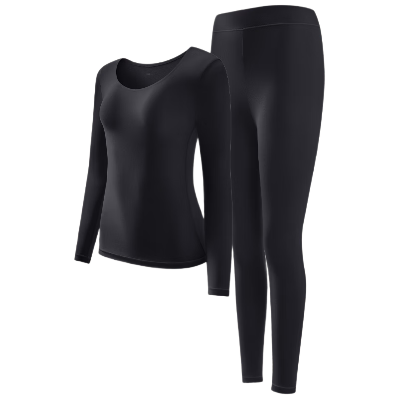 Herbal Original Sun Yi Style Lightweight Warm Women's Thermal Underwear Autumn Winter Skin-Friendly Camellia Fragrance 10A Antibacterial Anti-Pilling Thermal Set