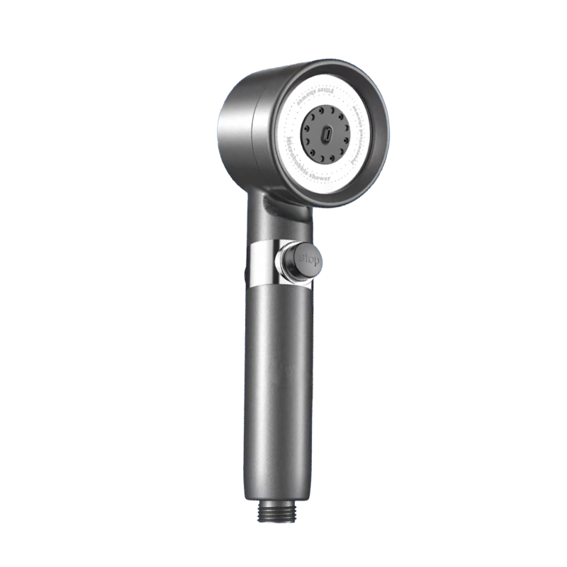 ILeddog [Germany] Dual Turbocharged Shower Head Multi-Function Filtered Handheld Shower Set DP-01