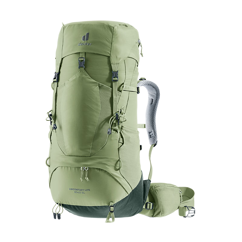 DEUTER Hiking Backpack Blue Spirit Women's Lightweight Heavy-Duty Outdoor Backpack Hiking Adventure Double Shoulder Bag Jungle Green 35+10SL