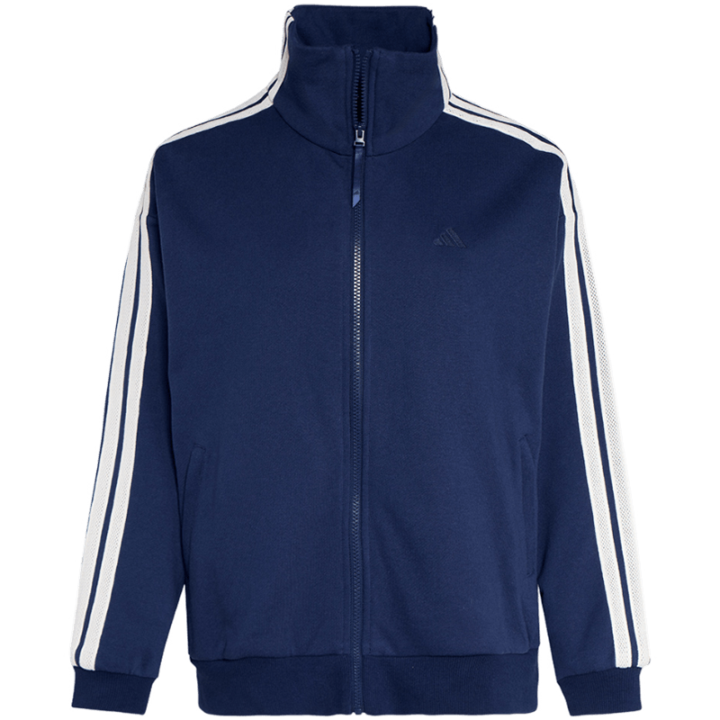 Adidas Women's Sports Style Series FAV FT 3S JKT Sports Casual Jacket KS2816 Dark Blue L