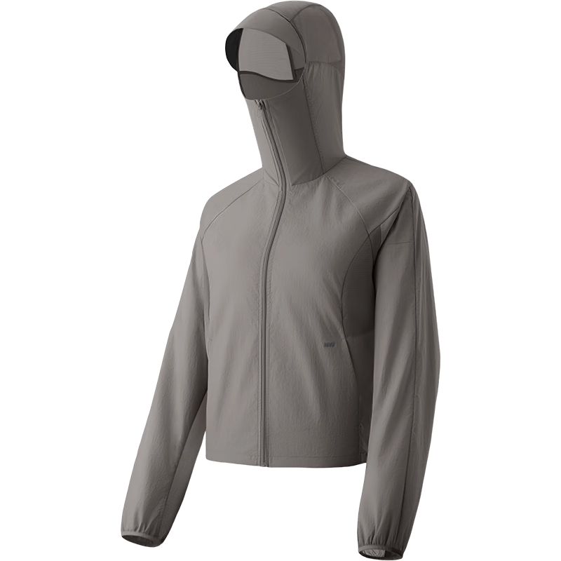Beneunder Women's Sunscreen Jacket UV Protection New Summer Lightweight Breathable Quick-Dry Outdoor Sports TS003 Graphite Gray S