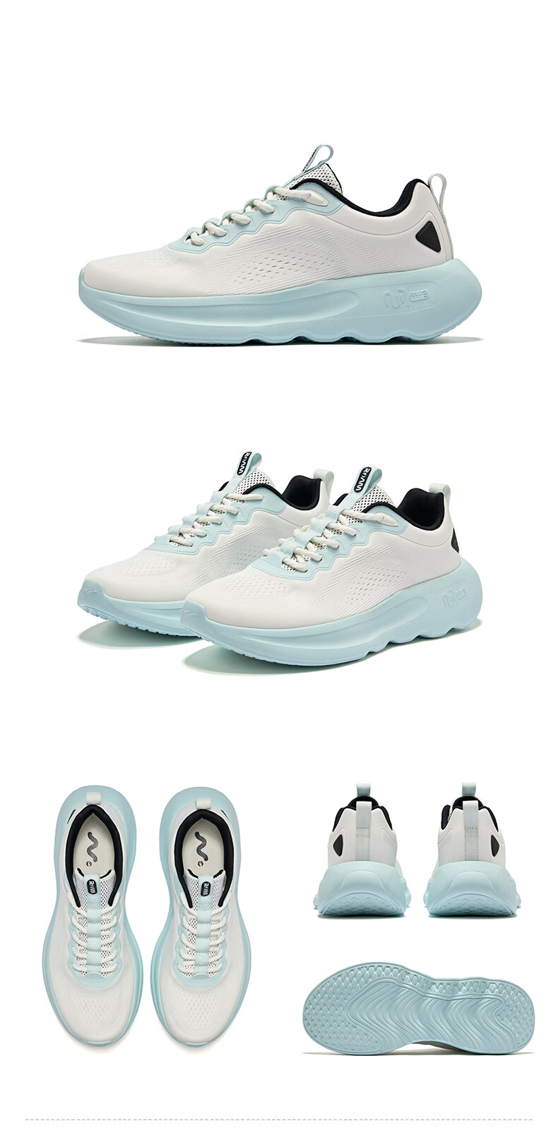 ERKE Men's Casual Shoes Summer New Breathable Comfortable Outdoor Sports Shoes Thick Sole Lightweight Dad Shoes | Changxing 19