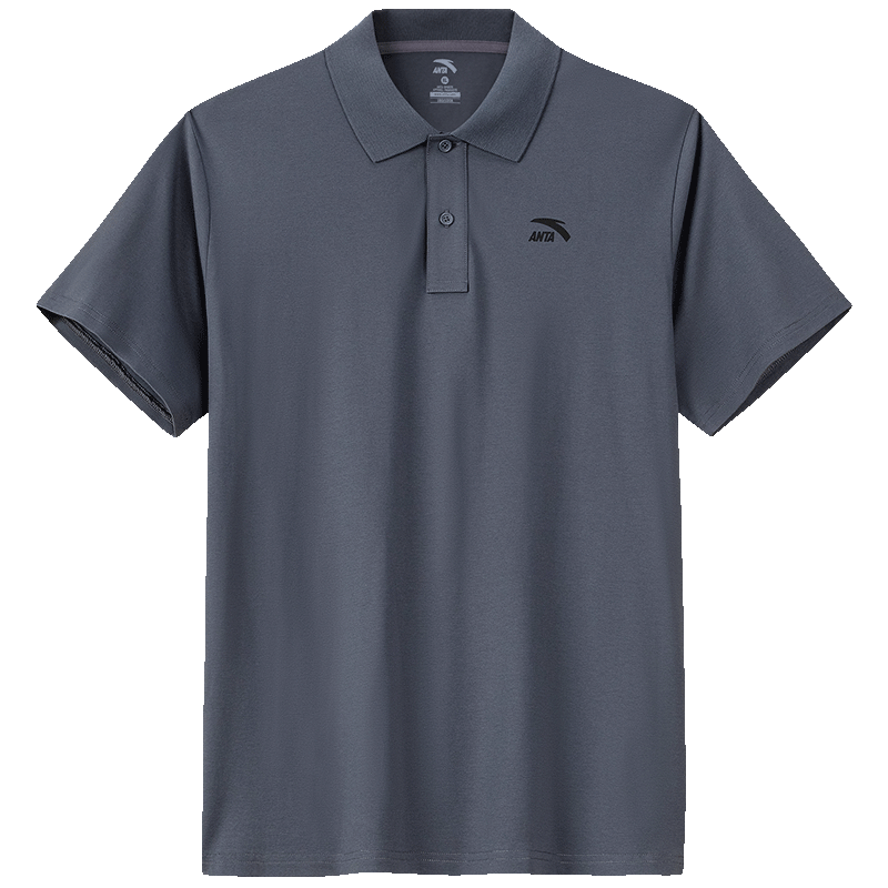 Anta Xingdong Polo | Casual Collared Short Sleeve Men's Summer Quick-Dry Business Commuter Colorful Polo Shirt Top