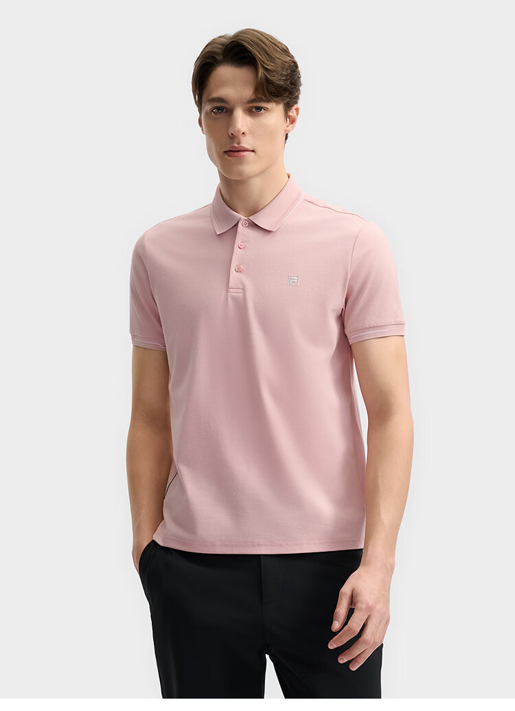 FILA Official Navigator Polo Shirt 2026 Summer Men's Cool Short Sleeve Sports T-Shirt Business Casual Top 46