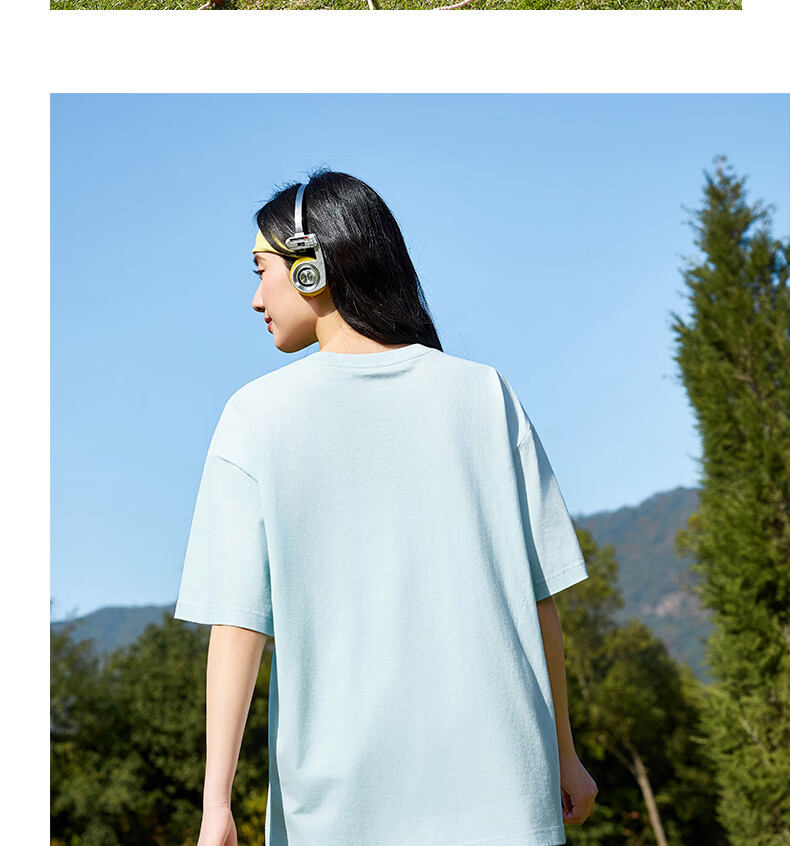361° Men's T-Shirt Spring Summer New Sports Casual Loose Fit Crew Neck Short Sleeve Top 652629112-2 26