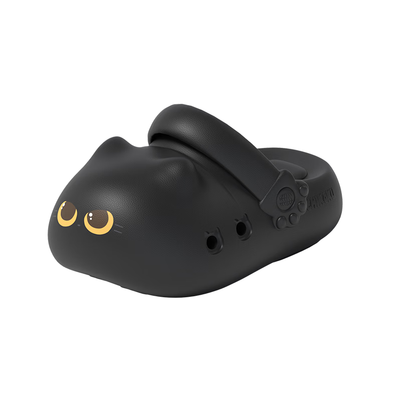 Chikoku Cute Cat Paw Clog Women's New Thick Sole Birkenstyle Slip-on Anti-slip EVA Sandals