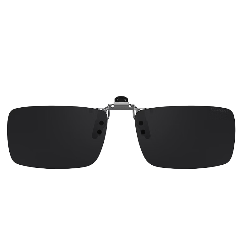CAPONI Clip-On Polarized Sunglasses for Nearsightedness, UV Protection And Anti-Glare, Ultra-Light Driving Glasses for Men And Wome
